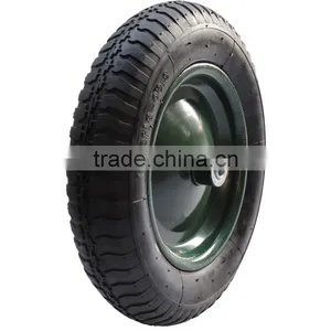PR2404 SIZE 3.25/3.00-8 Pneumatic Rubber Wheel Air Wheel thumbnail-1