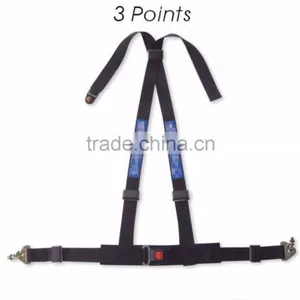 Three Points Safety Belt,racing Seat Belts,3 Point Racing Harness Safety Seat Belt thumbnail-1