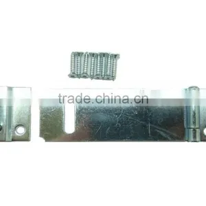 Heavy Duty Hinge Steel Hasp With Staple Set 3-1/2 Inch, Latch Lock, Door Hasp thumbnail-3