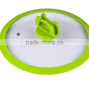 3 in 1 Multi Size Glass Lid With Silicon For Pots and Pans thumbnail-4