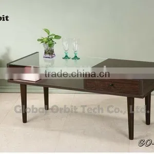 2015 High Gloss Wooden Legs for Modern Folding Wooden Coffee Table thumbnail-5