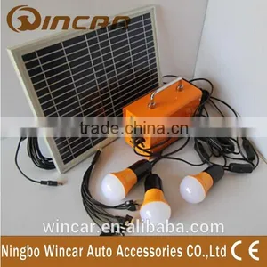 Power Bank Solar Panel With 3 Pcs LED Lamp thumbnail-1