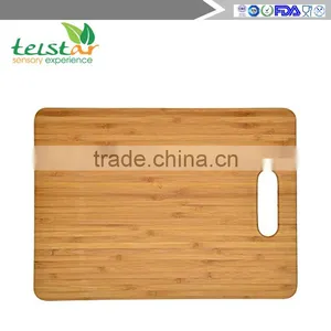 Blue Donuts Premium 5 Piece Bamboo Cutting Board Set - Strong, Durable, No Knife Dull and Eco Friendly thumbnail-4