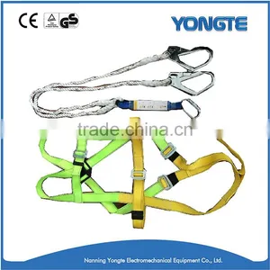 Full Body Safety Harness With Double Lanyard thumbnail-1