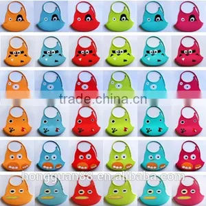 2015 Hot Selling Colorful Baby Bib, Rubber Baby Bib,silicon Baby Bib thumbnail-1