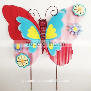 Wholesale Decorative Metal Buttrefly Garden Stakes Wholesale thumbnail-1