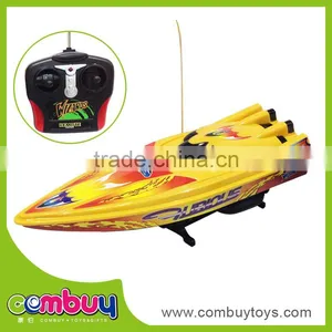 Hot Selling Kids Cheap Toy 4 Channel RC Speed Boat thumbnail-1