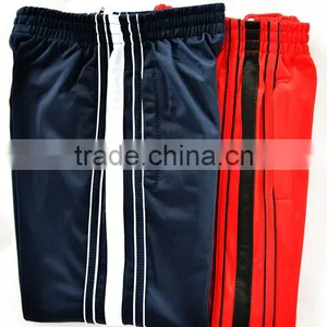Hotest Sale Sport Pants 200g Polyester Tricot With Inner Brushed Pants With Zipper on Hem thumbnail-4