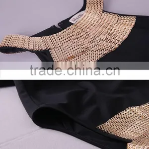 Guangzhou China Suppliers Great Design High Quality Elegant Sleeveless Evening Dress 2017 thumbnail-3
