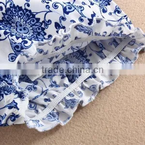 Fashion Girls Set 2015 Summer Wholesale Newest Mom and Bab 100% Cotton Baby Shorts thumbnail-4