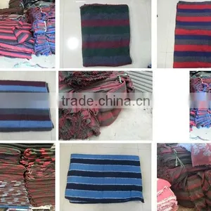 Striped Colorful Blanket thumbnail-1