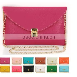 New Arrival Clutch Purse Envelop With Golden Chain thumbnail-1
