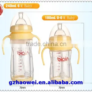 Eco-friendly Wide Neck Baby Feeding Vacuum Bottle With Handle thumbnail-3