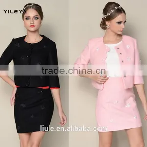 Latest 2015 Winter Lovely Pink Thick Warm Women Jackets and Coats thumbnail-1