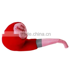 No Smoking Plush Pipe Squeaky Funny Dog Chew Toys thumbnail-4
