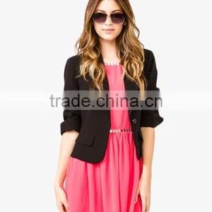 College Single-Button Blazer thumbnail-1