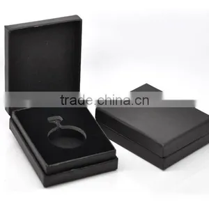 Pocket Watch Black Velvet Gift Boxes Cases 9.5x7.5x3cm, Sold per Pack of 2,Customize thumbnail-1