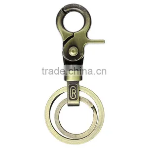 Wholesale Antique Bronze Key Chain Lobster Swivel Clasps For Key Ring thumbnail-1