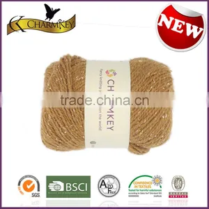 Charmkey Fancy Dot Yarn 60acrylic 40polyester Blended Yarn for Knitting Hats and Gloves thumbnail-1
