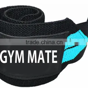 WRIST WRAPS WITH LEATHER LABEL PRINT LOGO thumbnail-3