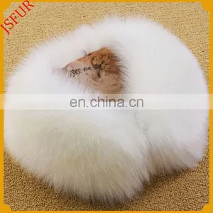 Customized Colour Warm Winter Genuine Fox Fur Fashionable Collar thumbnail-1