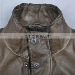 2016 Manufacture Latest Fashion Mens PU Jacket thumbnail-3
