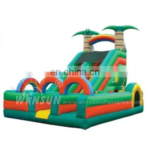 Inflatable Air Bouncer Games Ocean Theme Trampoline Park thumbnail-1