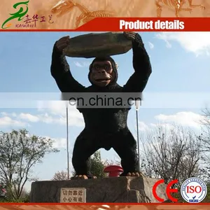 2013 Fairground Equipment Big Gorilla Animal Sculpture thumbnail-1