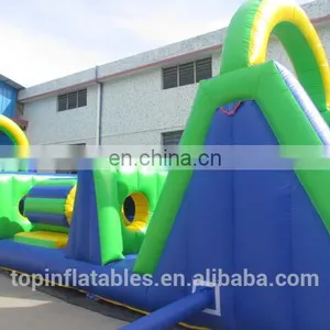 Golden Supplier Toys Kids Wipeout Course Sale Inflatable Tunnel Rental for Wholesales thumbnail-4