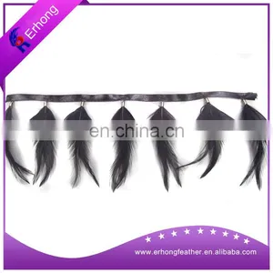 Natural Feather Trim Fish Design Lovely Feather Trim for Decoration thumbnail-1