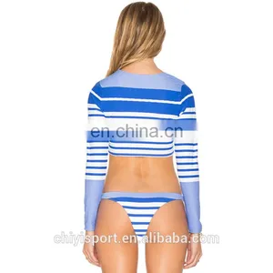 Custom Printed Surf Long Sleeve Design Your Own Rash Guard in Low MOQ thumbnail-3
