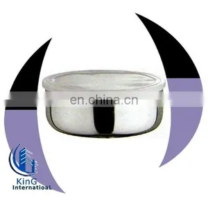 Model Stainless Steel Bowl With Lid thumbnail-1