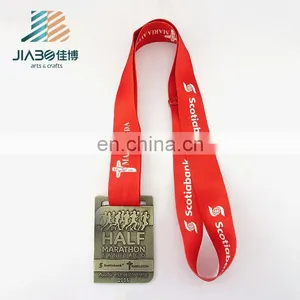 Engraved Custom Metal Gold Award Marathon Manufacturer of Medals thumbnail-4