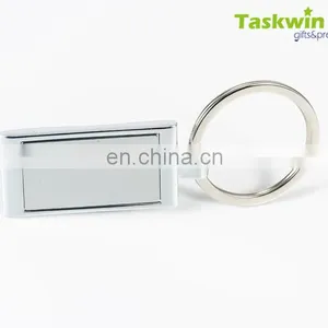 Custom Design Metal Keyring, Retangular Shape Metal Keychain thumbnail-1