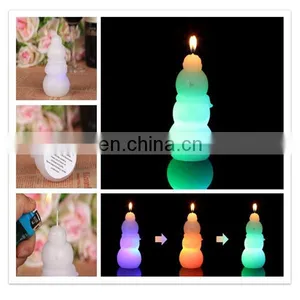 New Product Led Candles With Real Flame for Christmas Decoration thumbnail-4