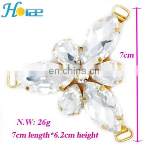 Decorative Bling Rhinestone Shoe Accessories Chain For Sandals Accessoires Shoe Jewelry Chains thumbnail-6