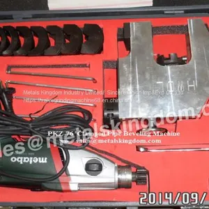 Portable PKZ-76 External Clamped Type Pipe Beveling Machine PKZ Outer Clamped Pipe Beveling Machine Pipe Beveling and Cutting Machine thumbnail-4