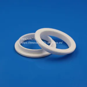 Heating Resistant 96 Alumina Ceramic Ring For Steel Industry/INNOVACERA thumbnail-3