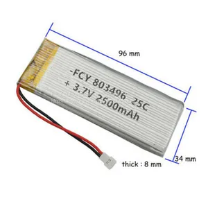 11.1V 2200mAh 3S 25C LiPo Battery Pack With Deans Plug for RC Heli Airplane Car Boat Truck thumbnail-5