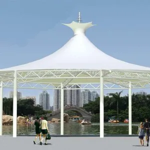Anti Ultraviolet Tensile Membrane Structure Larger Deform-ability thumbnail-2