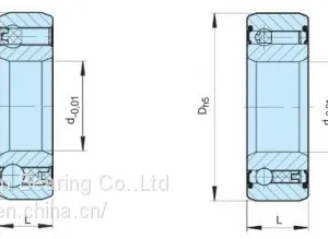 CSK8 - CSK40 Sprag Type One Way Freewheel Clutch Bearings thumbnail-3