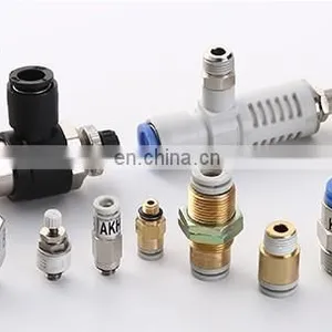 AS1001F-06 SMC Type Air Reducing Pneumatic Fitting AS1001F-04 AS1001F-06 AS2001F-04 AS2001F-06 thumbnail-2