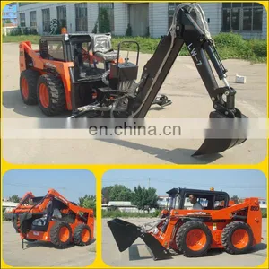 China Diesel Engine Skid Steer Loader thumbnail-6