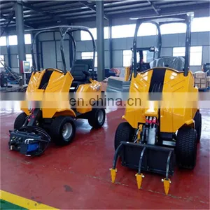 HYSOON Hy200 Mini Garden Tractor Loader With Hydraulic Hammer thumbnail-6