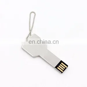 Metal Material Key Shape USB Sticks 2.0 8gb 16gb Promotional Colorful Key Usb Flash Drive thumbnail-1