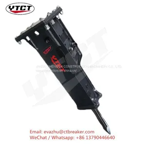 Concrete Rock Breakers Excavator Hydraulic Hammer With Chisels thumbnail-1