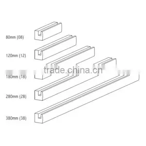 Side Clamp Aluminium Glass Sign Fixing Holder thumbnail-3