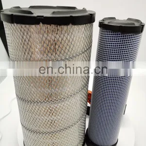 High Quality Excavator Air Filter 600-185-3110+600-185-3120 AF25492+AF25491 FOR PC210-6 PC200-7 PC210-7 thumbnail-4
