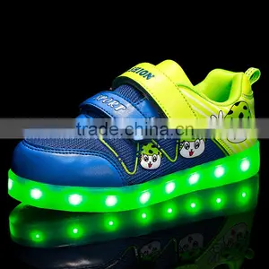 HOT Customized Luminous Led Light Shoes , Kids LED Light up Shoes, Comfortable Kids Shoes thumbnail-2