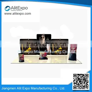 Jiangmen Fashion Style 8ft & 10ft Exhibition Pop up Stand, Fabric Pop up thumbnail-6